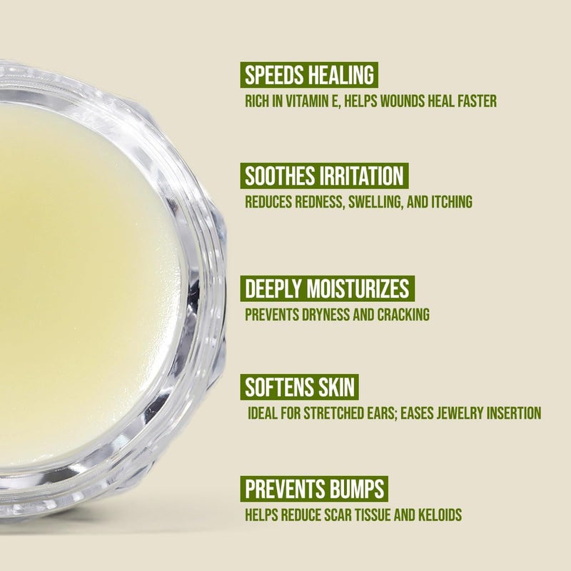 COOEAR Acrylic Piercing Gauge Measurement Wheel 18G-1 Inch. - Image 4
